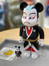 BE@RBRICK x Kabuki 400%+100% 黑色版 (2012 年第 1 代) bearbrick (附带 100%)